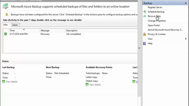 Module 5 2 Business Continuity with Windows Server and Azure Demo смотреть онлайн