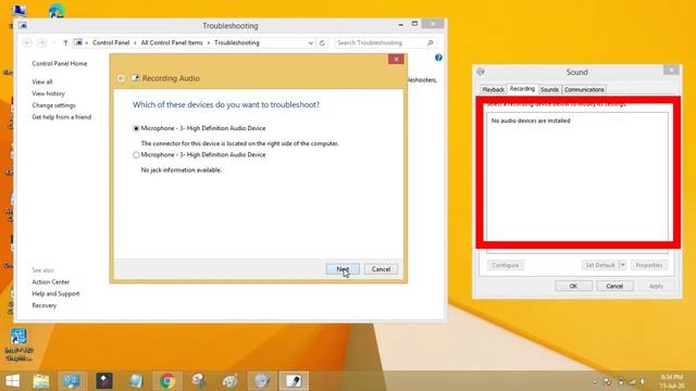 How to fix audio recording problem in windows 7,8,10 | Audio Error Fix | Windows Recording Solution смотреть онлайн