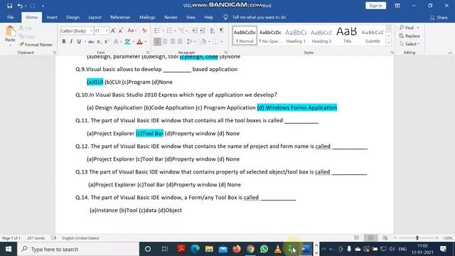 SCMS VISUAL BASIC STUDIO 2010 EXPRESS - MCQ Description - video-3 смотреть онлайн