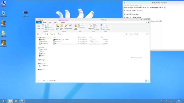 Turbo C++ on Windows 7/8 64bit смотреть онлайн