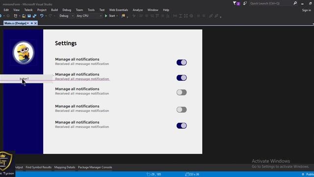 C# Modern Ui Form Designing-Lecture-5 смотреть онлайн