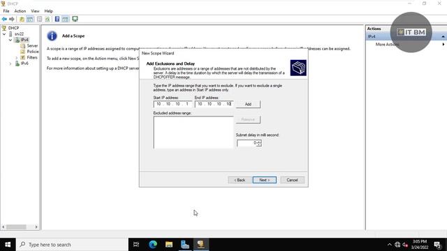 Install DHCP Server - Windows Server 2022 смотреть онлайн