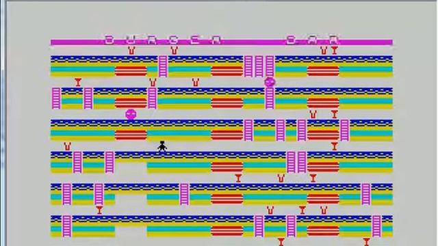 Burger Bar - ZX Spectrum - emulador BasinC 1.69 - testeado Windows 7 x64 смотреть онлайн