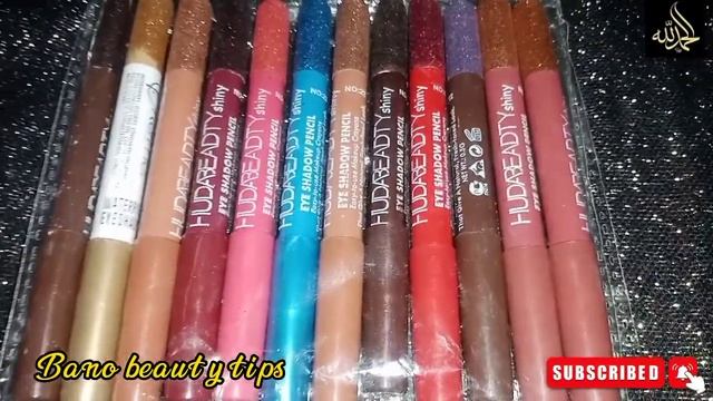 Huda Beauty Lip pencil Pack of 12 pencil Reveiw &prize смотреть онлайн