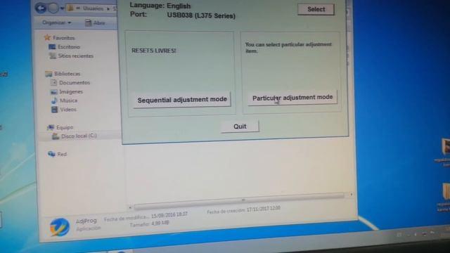 Reset Epson L375 -L475 Gratis + link de descarga MEGA 2017 - 2021 смотреть онлайн