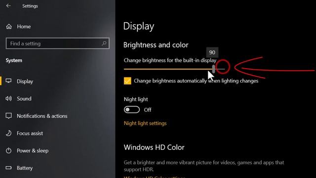 How to Adjust / increase and decrease brightness on your windows 10 PC смотреть онлайн