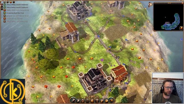 The Settlers 2 : Mission 09, une belle map chill смотреть онлайн