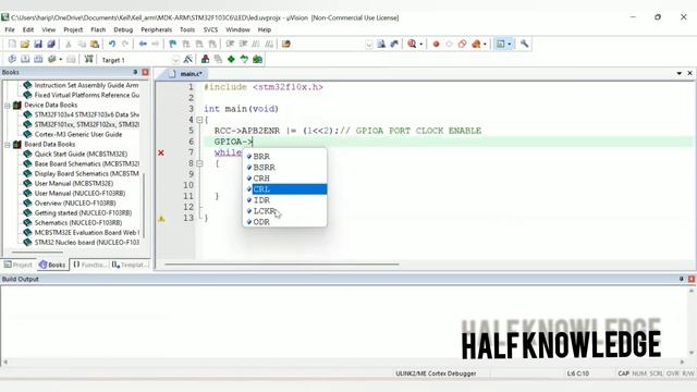 LED BLINK - Bare Metal Programming Tutorial - #STM32 смотреть онлайн