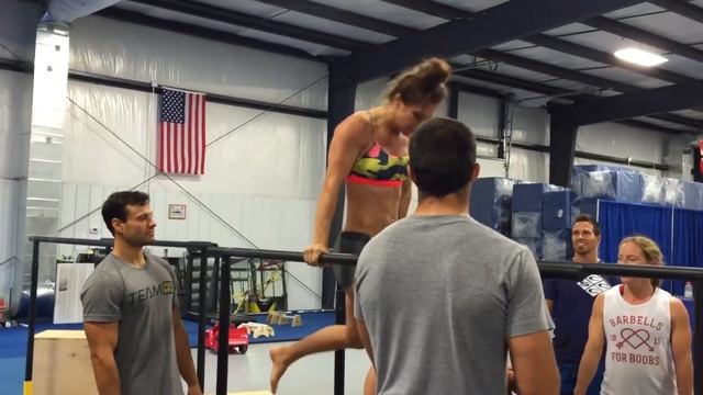 “The Man Test” traverses & unbroken bar dips - ANDREA AGER смотреть онлайн