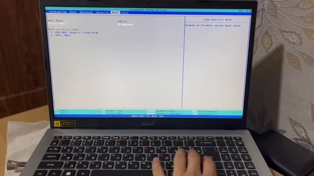 Acer Aspire Windows 10 Security Boot Fail смотреть онлайн