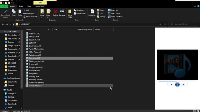 Samsung GT-E1200T Ringtones on Windows 10 смотреть онлайн