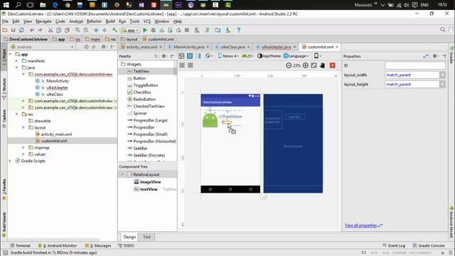 Android Studio - Custom Listview Yapımı смотреть онлайн
