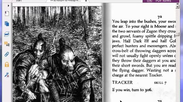 Let's Play Return to Firetop Mountain (Fighting Fantasy Game Book) Part 1 смотреть онлайн