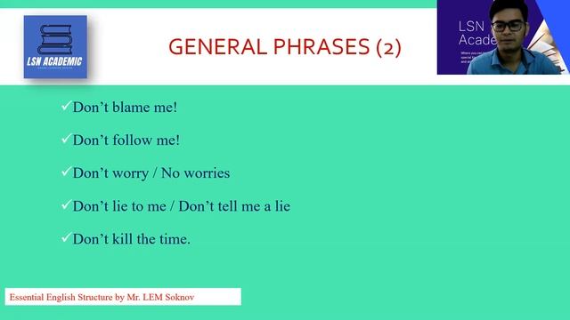 General Phrases - Daily Phrases Part I смотреть онлайн