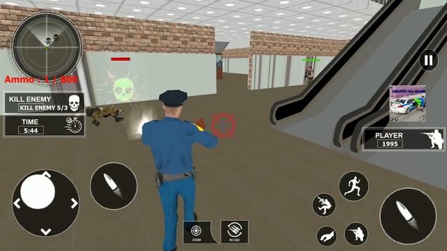 Policeman Officer vs Bank Robbers in Cop Simulator 2021 - Android Gameplay смотреть онлайн