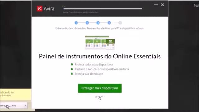 Como Baixar e Instalar Antivírus Gratuito no Windows (AVIRA Free Antivirus 2016) смотреть онлайн