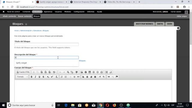 Spotify Widget para tu sitio web смотреть онлайн