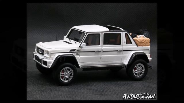 Mercedes G650 Maybach Landaulet Open & Close Roof 1 43 GLM