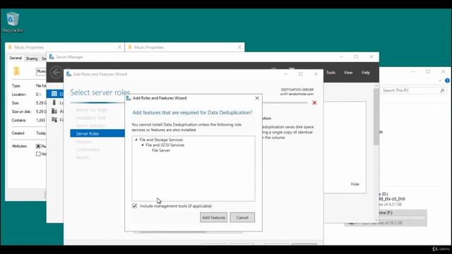 Win2019 Data deduplication смотреть онлайн