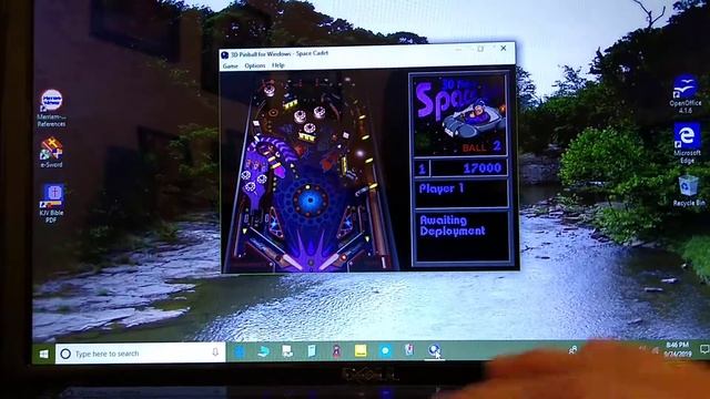 Playing Windows XP Pinball in Windows 10 смотреть онлайн