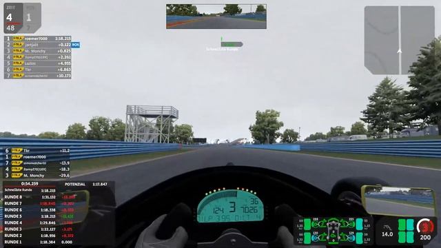 Automobilista 2 WatkinsGlen FormulaAdvanced VR смотреть онлайн