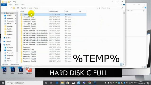 Windows C Drive Full, Low Disk Space - Fixed смотреть онлайн