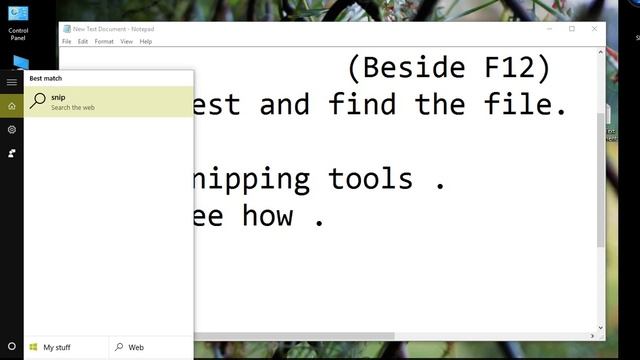 How to take screenshot without any software in windows смотреть онлайн