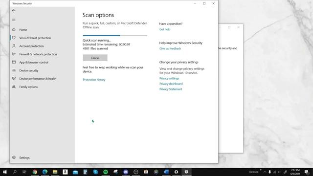 How to Scan for Viruses in Windows 10 (21H1) смотреть онлайн