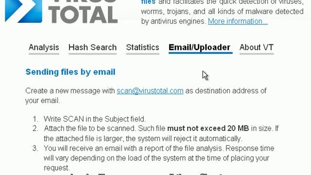 VirusTotal overview смотреть онлайн