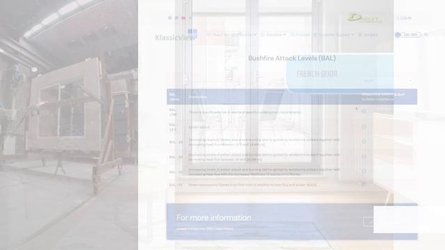 KlassicView Window & Door Systems are BAL40 Rated смотреть онлайн