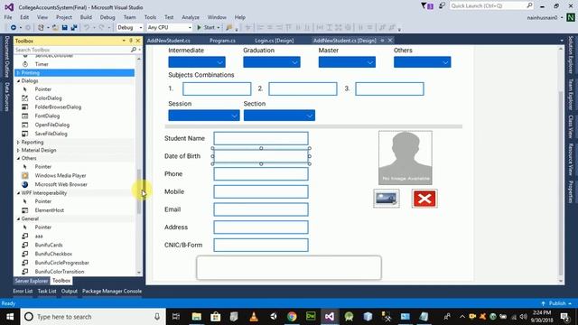College Accounts system using entity framework Part 5 смотреть онлайн