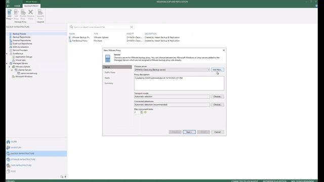 P1- Veeam Availability Orchestrator - VBR Deployment смотреть онлайн