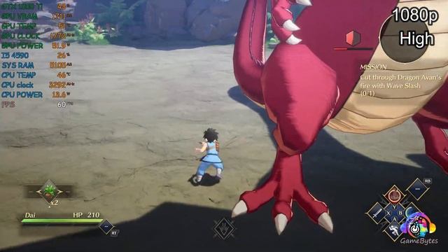 Infinity Strash: Dragon Quest the Adventure of Dai Gameplay Gtx 1050 Ti i54590 1080p High settings смотреть онлайн