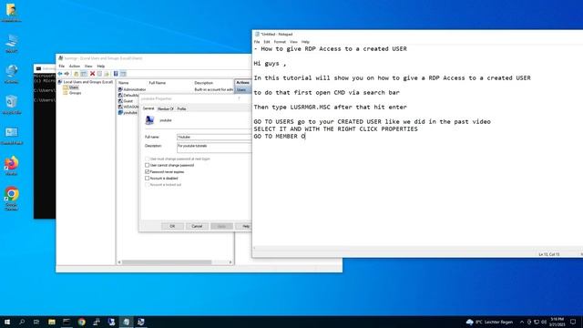 How To Give RDP Access To a Created User / VPS-PANEL.COM смотреть онлайн