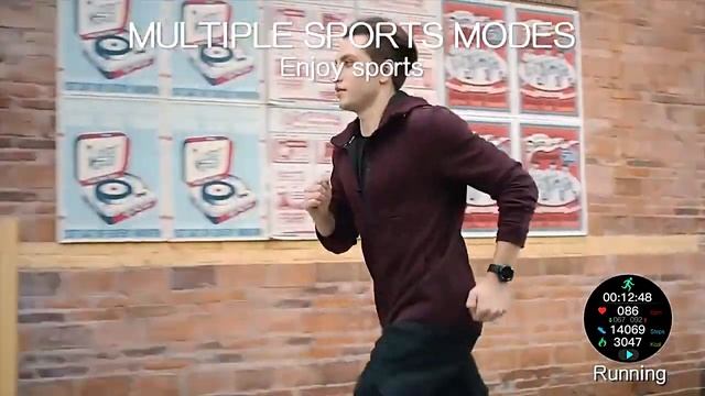 Smart Watch 8 Sports Fitness Tracker 30-Day Battery Life for Android, iOS Phones смотреть онлайн