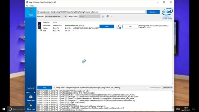 How to Flash Intel edison Using Intel phone flash tool lite Debian and Yocto смотреть онлайн