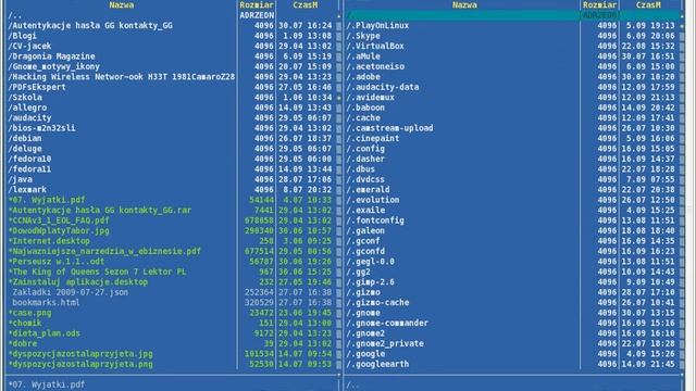 Linuks Fedora Midnight Commander odpowiednik darmowy Total commander pod linuksem смотреть онлайн