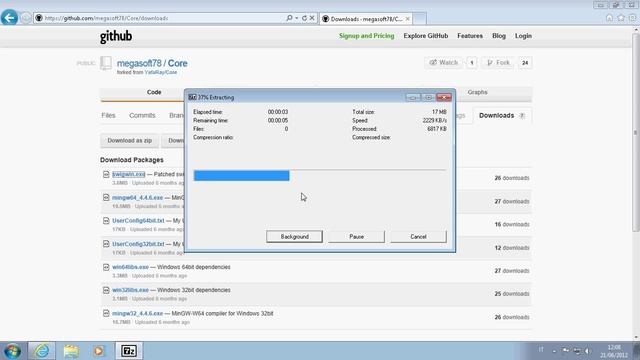 YafaRay Windows Build, Swig installation смотреть онлайн