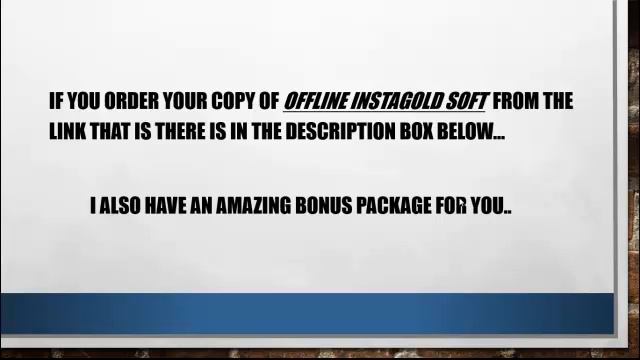 Offline Instagold Soft Review - The Best Review and Bonus смотреть онлайн