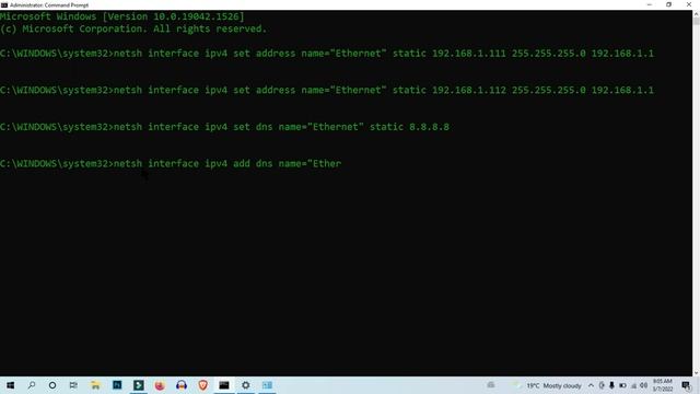 How to Set IP Address Using Command Prompt in Windows смотреть онлайн