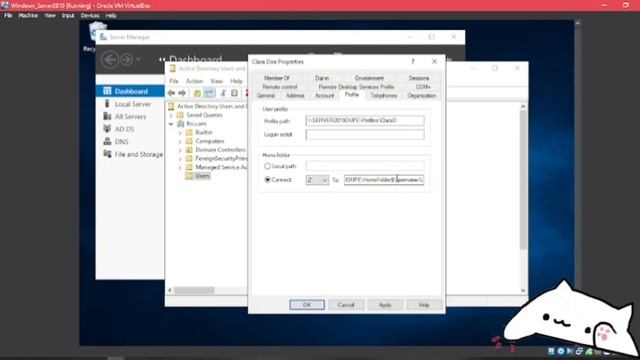 Creating a Home folder for Active Directory Users смотреть онлайн