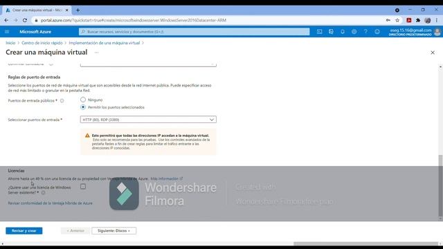 INSTALACIÓN Y CONFIGURACIÓN DE WINDOWS SERVER 2019 EN MICROSOFT AZURE смотреть онлайн