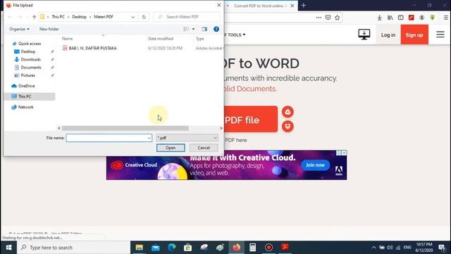 Cara Mudah Merubah File PDF ke Word | Bisa Pakai PC & HP Android смотреть онлайн
