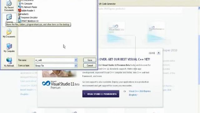 Installing Microsoft Visual C++ 2010 Express смотреть онлайн