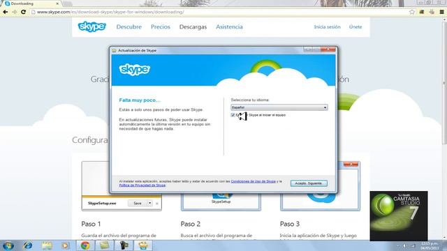 Como descargar e instalar skype смотреть онлайн