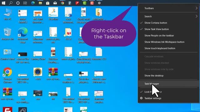 How to change Windows PC taskbar location, to UP, Down, Left, and Right смотреть онлайн