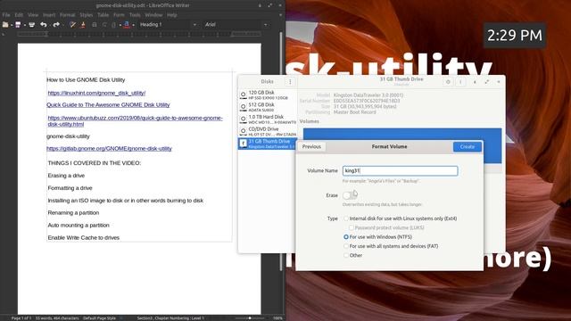 How to Use GNOME Disk Utility смотреть онлайн