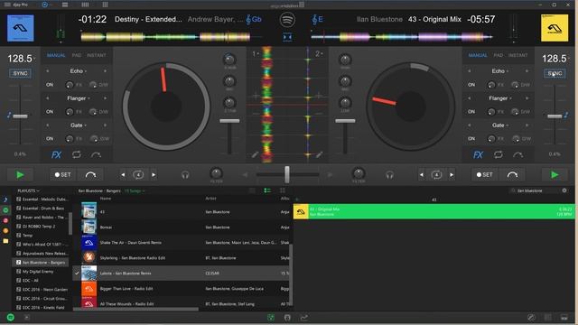 Mixing Some Ilan Bluestone bangers, Live on DJay Pro For Windows смотреть онлайн