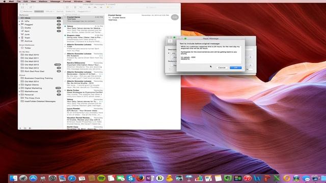 How To Set Up An Auto Responder Using Mac OS Mail смотреть онлайн
