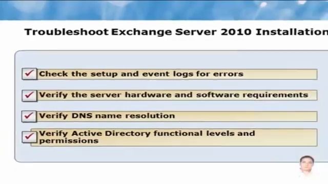Exchange Server 2010 Installation 117 смотреть онлайн